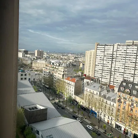 Chic 2 Rooms Paris13 With View Exterior foto