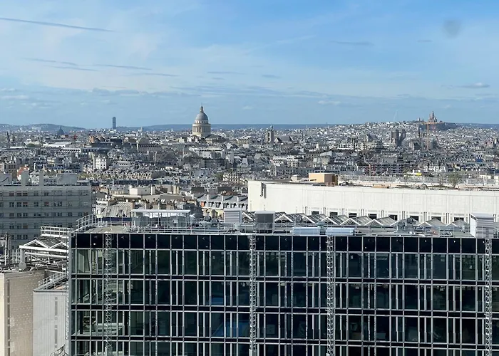 Chic 2 Rooms Paris13 With View